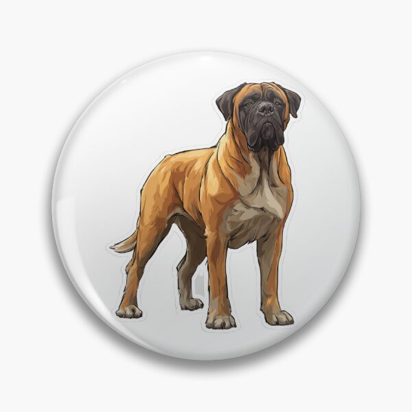 Item preview, Bullmastiff puppy dog designed and sold by MendaciousMina.