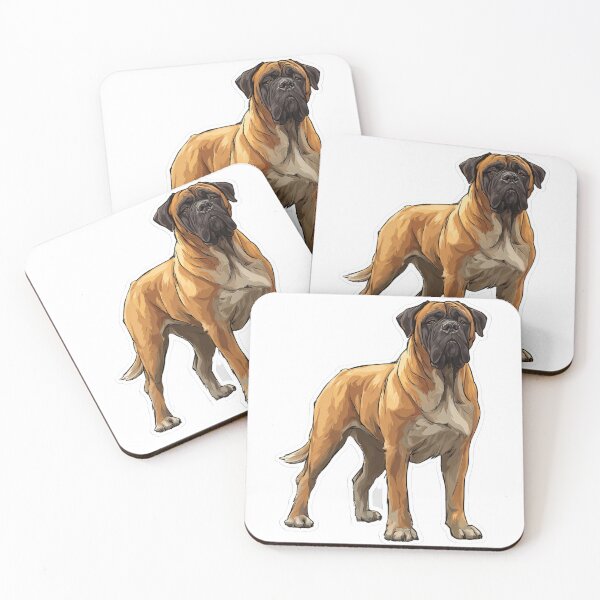 Item preview, Bullmastiff puppy dog designed and sold by MendaciousMina.