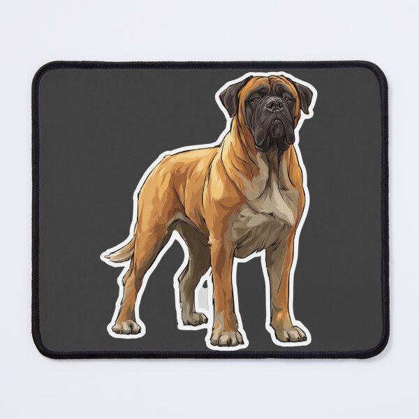 Item preview, Bullmastiff puppy dog designed and sold by MendaciousMina.