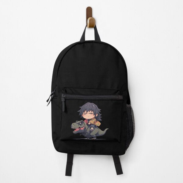 Item preview, Giyu Tomioka Demon Slayer Dinosaur Chibi Grumpy Adventure designed and sold by Dashsopaner.