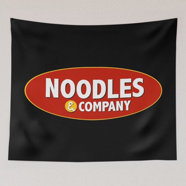 Item preview, Friendly Noodles And & Company Restaurant cMinimal Icon Design designed and sold by Heerwhiteshirt.