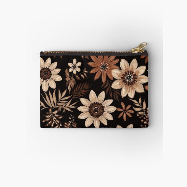 Item preview, Chocolate Flavored Flowers Pattern designed and sold by Eclectic Monkey.