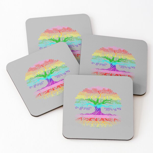 Item preview, Gay Pride Tree Life Rainbow Flag LGBT Ally Men Women Kids designed and sold by ArleneRowe.