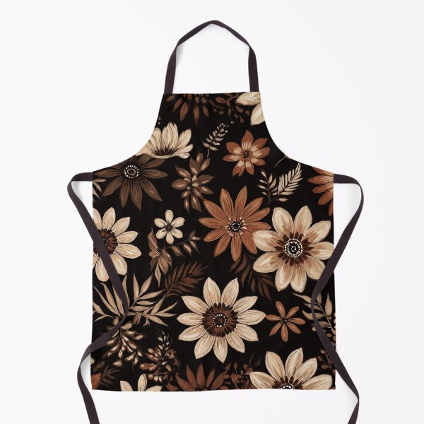 Item preview, Chocolate Flavored Flowers Pattern designed and sold by Eclectic Monkey.
