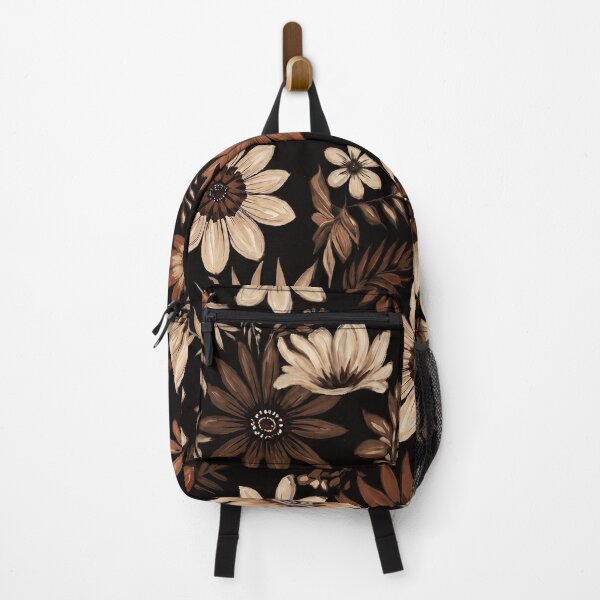 Item preview, Chocolate Flavored Flowers Pattern designed and sold by Eclectic Monkey.