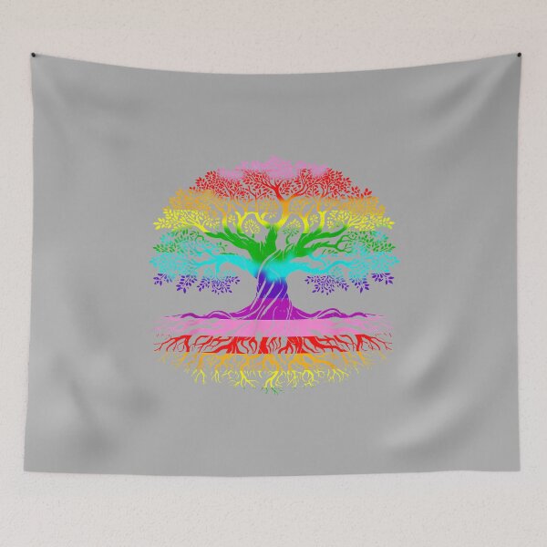 Item preview, Gay Pride Tree Life Rainbow Flag LGBT Ally Men Women Kids designed and sold by ArleneRowe.