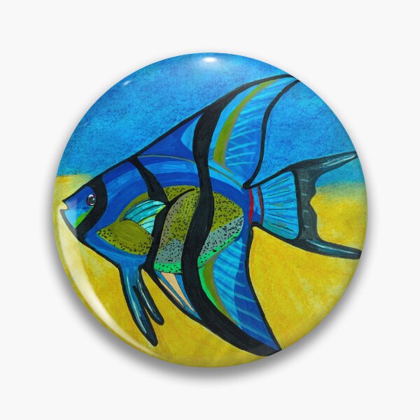 Item preview, Cobalt Angelfish designed and sold by Haxson37art.