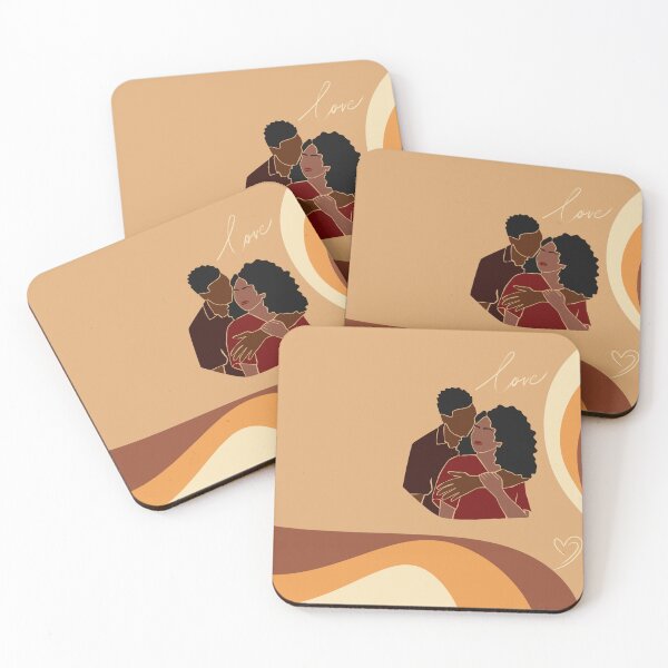 Item preview, Black Love Embrace Waves designed and sold by Renew Inspiration.
