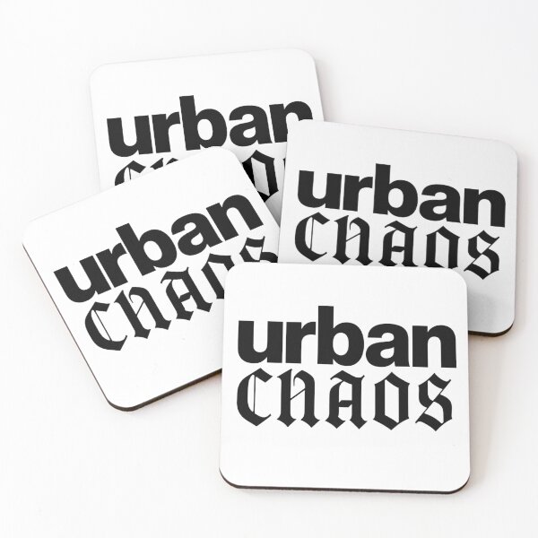 Item preview, Urban Chaos Gothic Typography T-Shirt  designed and sold by redblink store.