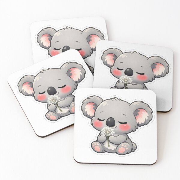 Item preview, Cute Little Koala Holding A Dandelion designed and sold by Owcomm.