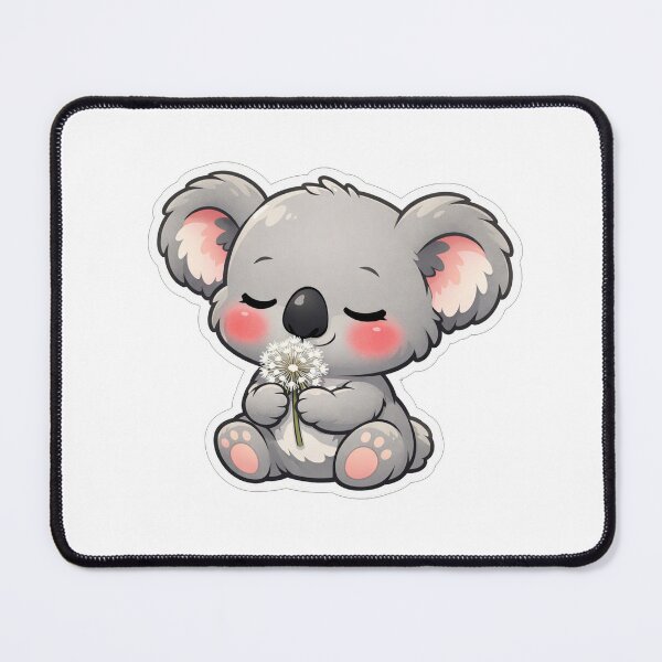 Item preview, Cute Little Koala Holding A Dandelion designed and sold by Owcomm.