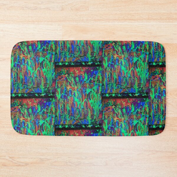 Item preview, Neon Glow Paint Splash Abstract | UV Reactive Drip Art designed and sold by pbchan.