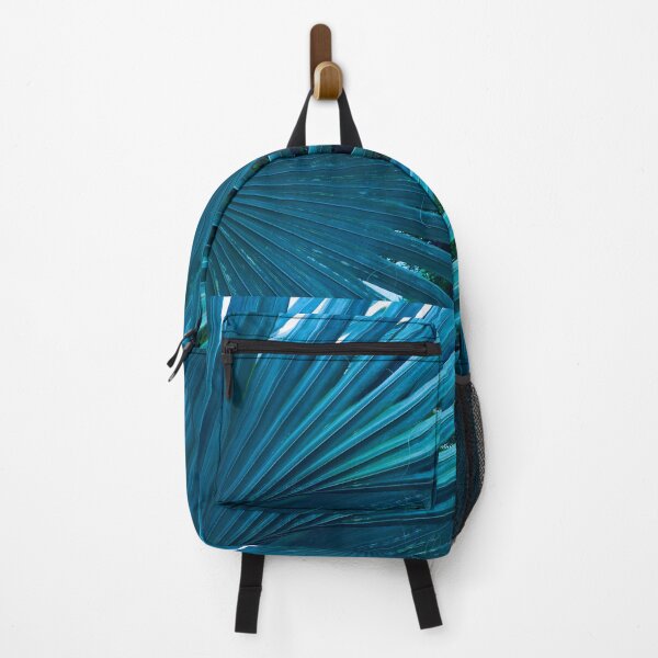 Item preview, Turquoise-Blue Hues Tropical Island Palm Leaf Art designed and sold by DEC02.