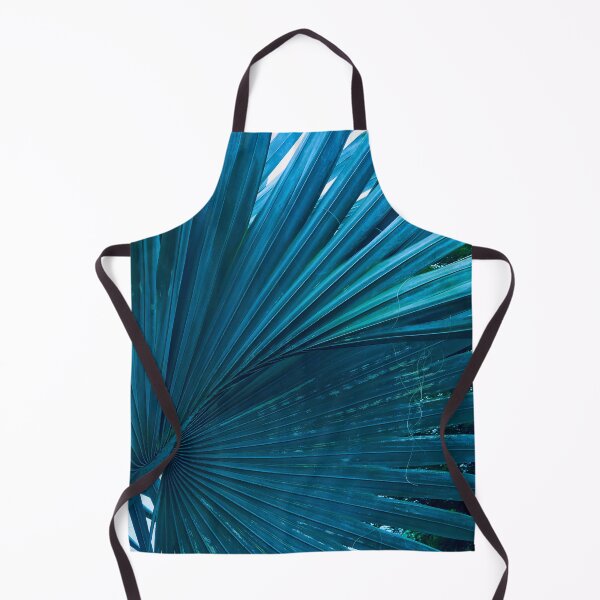 Item preview, Turquoise-Blue Hues Tropical Island Palm Leaf Art designed and sold by DEC02.