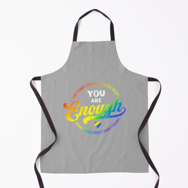 Item preview, Gay Pride You Enough Rainbow Flag LGBTQ Ally LGBT Men Women designed and sold by ArleneRowe.