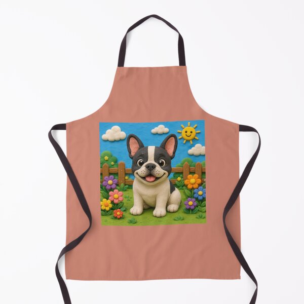 Item preview, French Bulldog - clay designed and sold by AcornAndPebble.