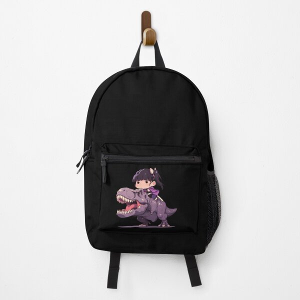 Item preview, Kanao Tsuyuri Demon Slayer Purple Chibi Dinosaur Adventure designed and sold by Dashsopaner.