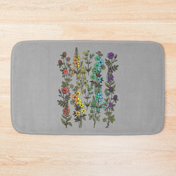 Item preview, Gay Rainbow Wildflowers LGBTQ Pride Month Floral Men Women Tank Top designed and sold by ArleneRowe.