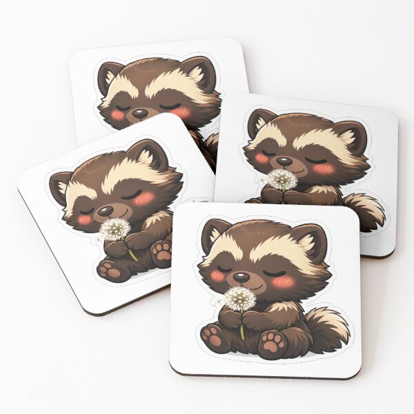 Item preview, Cute Red Panda Holding A Dandelion designed and sold by Owcomm.