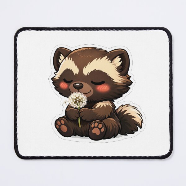 Item preview, Cute Red Panda Holding A Dandelion designed and sold by Owcomm.