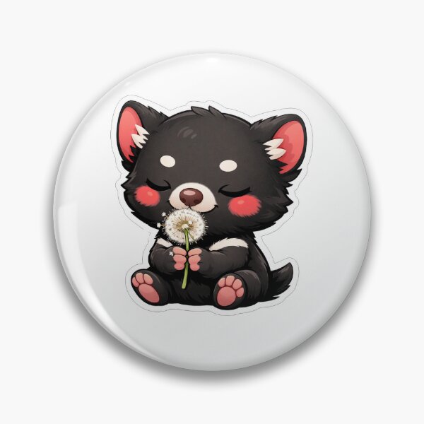 Item preview, Cute Red Panda Holding Dandelion Flower designed and sold by Owcomm.