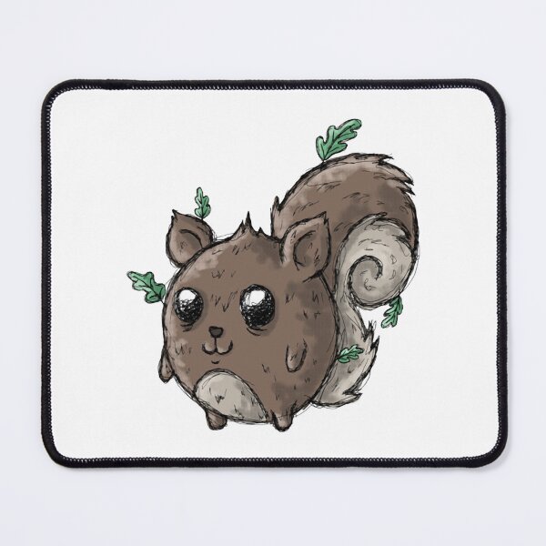 Item preview, Squirrel Kids Cute Woodland Rodent Holding Acorn Nut designed and sold by MandrakeCreati.