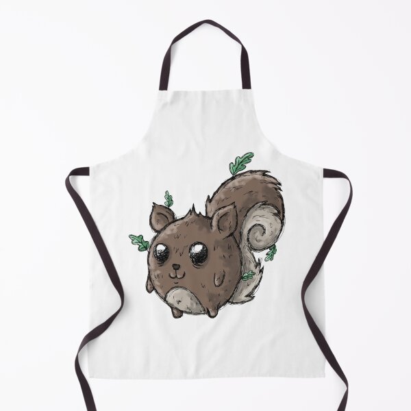 Item preview, Squirrel Kids Cute Woodland Rodent Holding Acorn Nut designed and sold by MandrakeCreati.