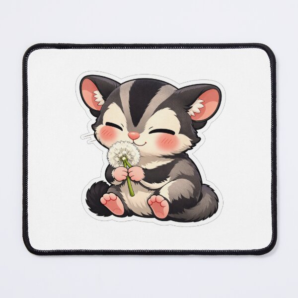 Item preview, Cute Sugar Glider Holding A Dandelion designed and sold by Owcomm.