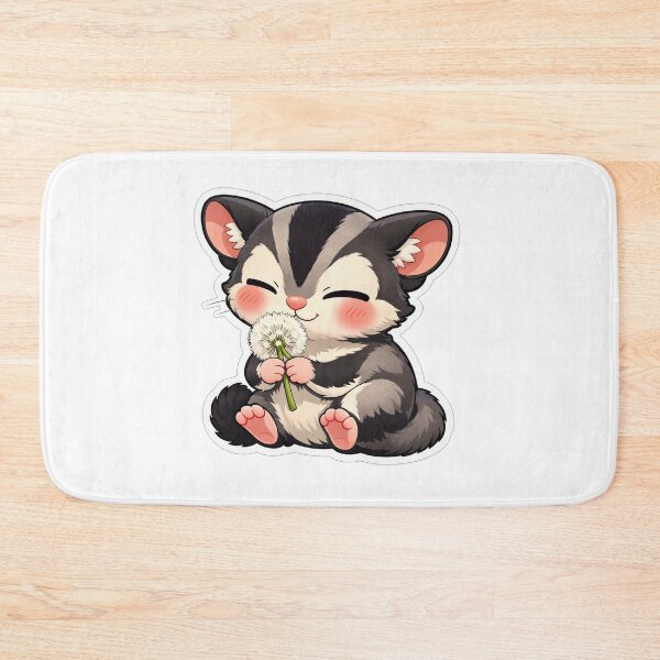 Item preview, Cute Sugar Glider Holding A Dandelion designed and sold by Owcomm.