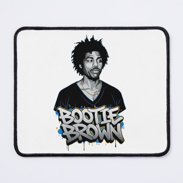 Item preview, Bootie brown music album cover art designed and sold by ARTeez⭐️⭐️⭐️⭐️⭐️.