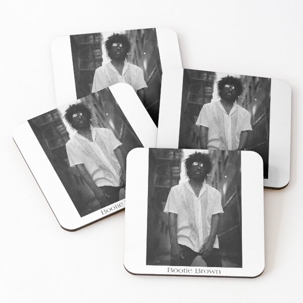 Item preview, Bootie brown music album cover art designed and sold by ARTeez⭐️⭐️⭐️⭐️⭐️.
