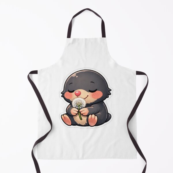 Item preview, Cute Little Mole Holding A Dandelion designed and sold by Owcomm.