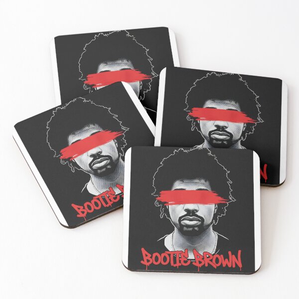Item preview, Bootie brown music album cover art designed and sold by ARTeez⭐️⭐️⭐️⭐️⭐️.