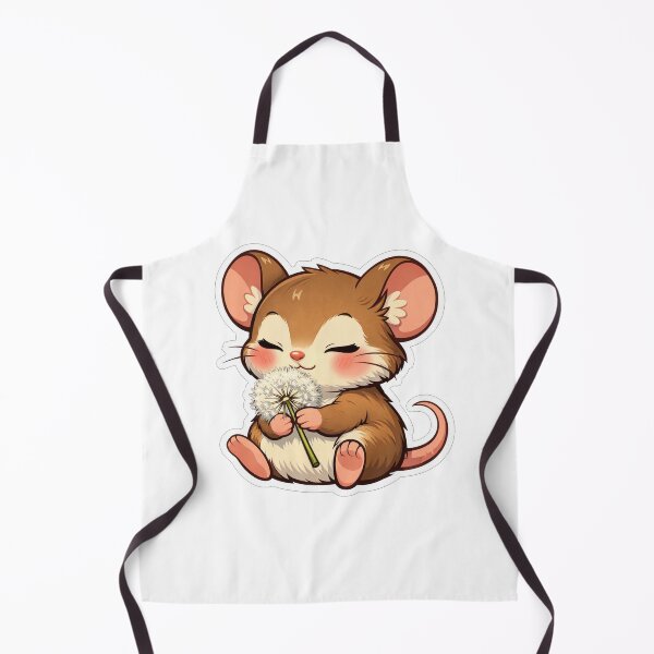 Item preview, Cute Little Mouse Holding A Dandelion designed and sold by Owcomm.