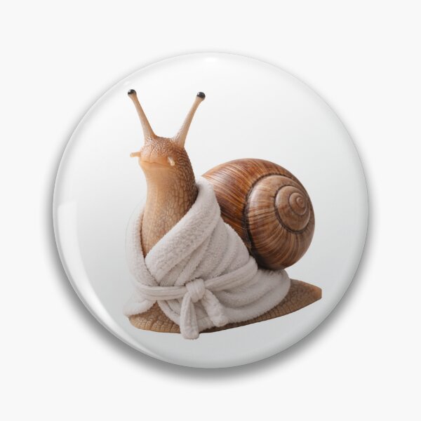 Item preview, Bathrobe Snail designed and sold by Sillytoe.