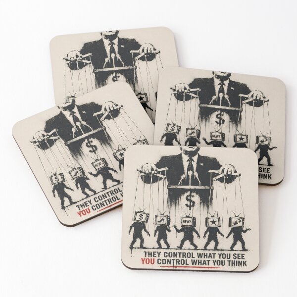 Item preview, Media Control Thought Provoking Political Art designed and sold by 91bravo1029.