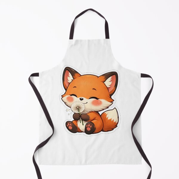 Item preview, Cute Baby Fox Holding Dandelion Fluff designed and sold by Owcomm.
