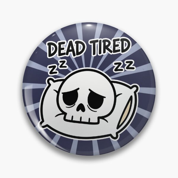 Item preview, Dead Tired Skull Cartoon designed and sold by Taridesign.
