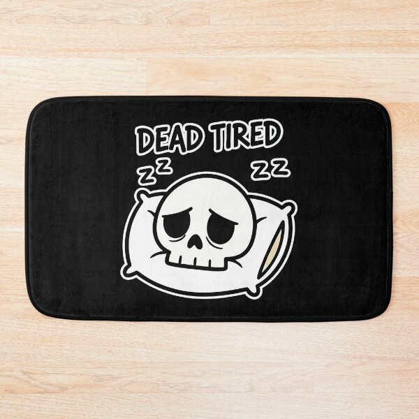 Item preview, Dead Tired Skull Cartoon designed and sold by Taridesign.
