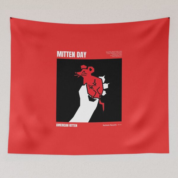 Item preview, Mitten Day American Kitten Green Day American Idiot Parody designed and sold by WolfmanProphecy.