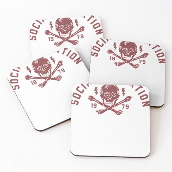 Item preview, Vintage 90s Social Band Music Skull designed and sold by GrimMeadows.