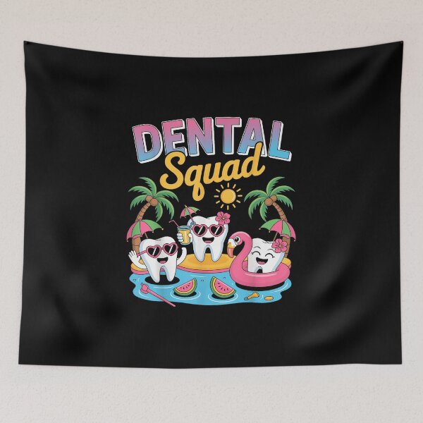 Item preview, Dental Hygienist Dental Squad Summer Teeth designed and sold by goombi-creative.