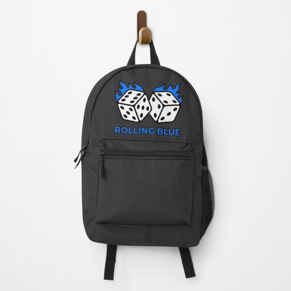 Item preview, Rolling Blue Flaming Dice - Blue Flames Lucky Dice Tattoo Art designed and sold by smouzy.
