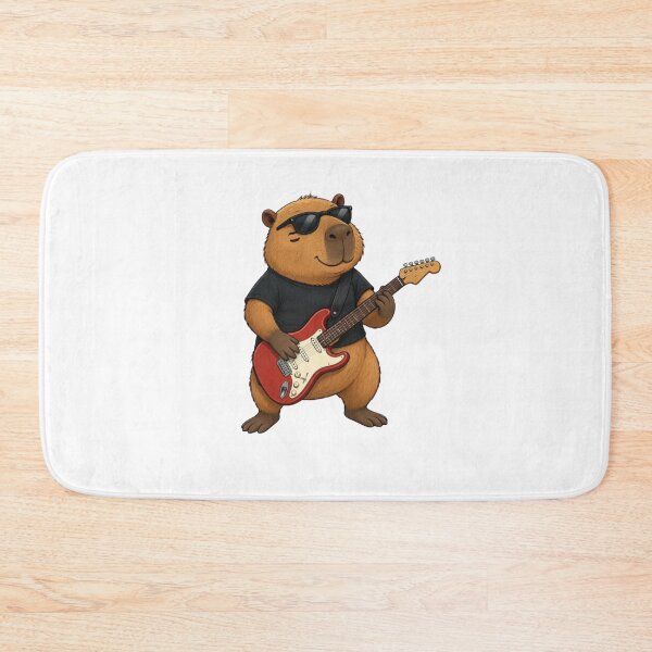 Item preview, capybara guitar designed and sold by Gokuxtreme.