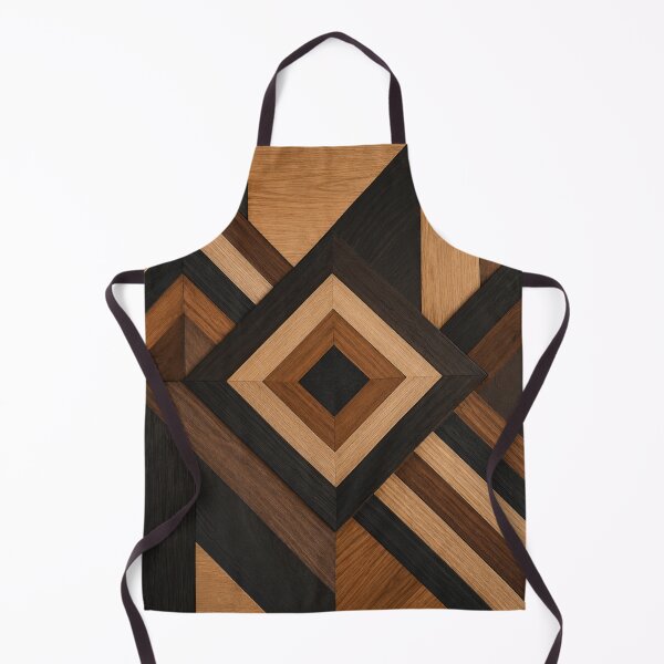 Item preview, Mid-Century Geometric Wooden Mosaic designed and sold by LaJacke.