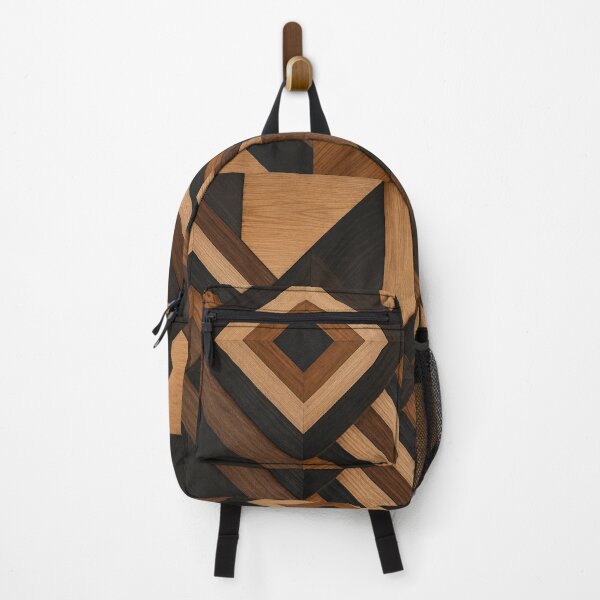 Item preview, Mid-Century Geometric Wooden Mosaic designed and sold by LaJacke.