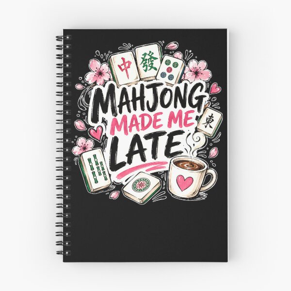 Item preview, Mahjong Player Humorous Delay Gaming designed and sold by markymaarty.