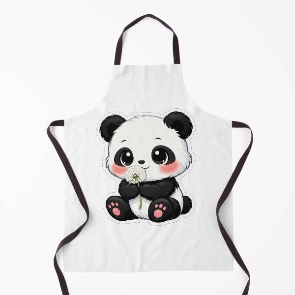 Item preview, Cute Baby Panda Holding A Dandelion designed and sold by Owcomm.