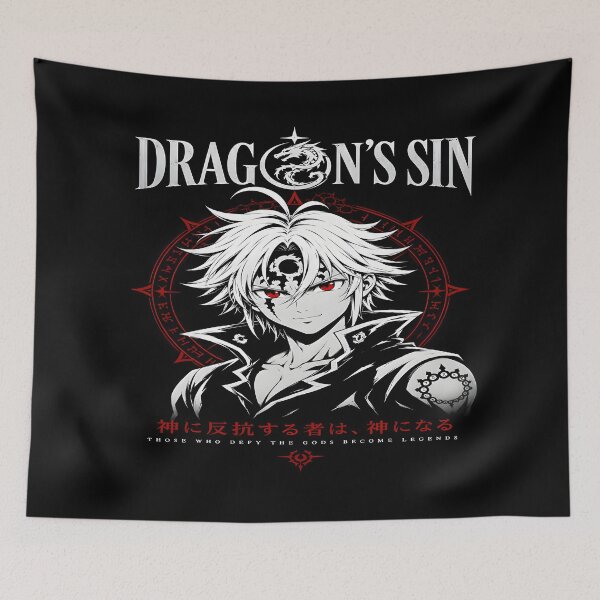 Item preview, The Dragon's Sin - Defy Gods Legend | Dark Fantasy Aesthetic Design  designed and sold by TTdesigns123.