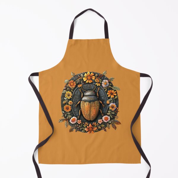 Item preview, A scarab among flowers designed and sold by FoldedRainbow.